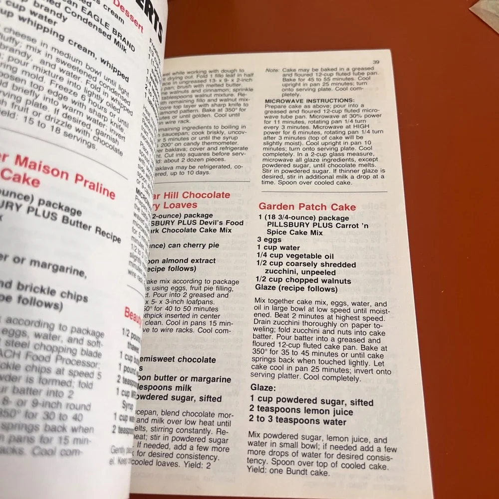 Vintage Southern Living Cooking School Recipe Booklets 1981 1984 Lot of‎ 2